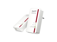 FRITZ!Powerline 1240E WLAN, 1200 Mbit/s, IEEE 802.11b,IEEE 802.11g,IEEE 802.11i,IEEE 802.11n, Type F, Gigabit Ethernet, 10,100,1000 Mbit/s, 10BASE-T,100BASE-T,1000BASE-T