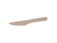 Træbestik kniv 165 mm bionedbrydelig (100 stk.)