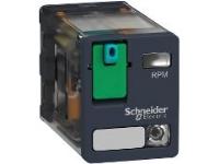 Effektrelæ 15A 2C/O med led 24 vdc