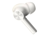OnePlus Buds Z2 - True wireless-hodetelefoner med mikrofon - i øret - Bluetooth - aktiv støydemping - perlehvit