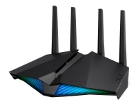 ASUS RT-AX82U - Trådløs ruter - 4-portssvitsj - GigE - 802.11a/b/g/n/ac/ax - Dobbeltbånd