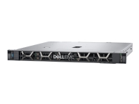 Dell EMC PowerEdge R350 - Server - rackmonterbar - 1U - 1-veis - 1 x Xeon E-2334 / 3.4 GHz - RAM 16 GB - SAS - hot-swap 2.5 brønn(er) - HDD 600 GB - Matrox G200 - GigE - uten OS - monitor: ingen - svart - BTP - med 3 Years Basic Onsite