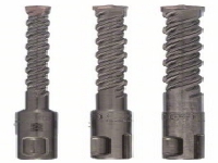 Bosch SDS-plus-5 - Borsett - for betong, murverk, forsterket betong - 3 deler - 6 mm, 8 mm, 10 mm - SDS-plus - lengde: 160 mm