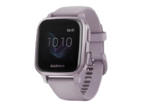 Garmin Venu Sq - Orkidé - sportsur med bånd - silikon - orkidé - håndleddstørrelse: 125-190 mm - display 1.3 - Bluetooth, Wi-Fi, NFC, ANT+ - 37.6 g