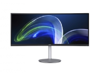 Acer CB382CUR bmiiphuzx - CB2 Series - LED-skjerm - kurvet - 37.5 - 3840 x 1600 WQHD+ @ 75 Hz - IPS - 300 cd/m² - 1000:1 - HDR10 - 1 ms - 2xHDMI, DisplayPort, USB-C - høyttalere - svart