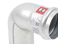 Blücher bøjn.87.5gr.50mm - m.O-ring AISI 316L.Syrefast stål
