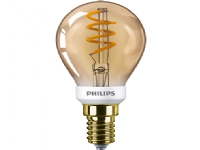 Philips Classic D 3.5-15W P45 E14 GOLD SP, 3,5 W, 15 W, E14, 136 lm, 15000 timer, Flame