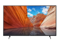 Sony KD-75X81J - 75 Diagonalklasse (74.5 synlig) - BRAVIA X81J Series LED-bakgrunnsbelyst LCD TV - Smart TV - Android TV - 4K UHD (2160p) 3840 x 2160 - HDR - direktebelyst LED - svart