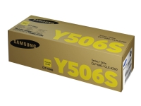 Samsung CLT-Y506S - Gul - original - tonerpatron (SU524A) - for Samsung CLP-680DW, CLP-680ND, CLX-6260FD, CLX-6260FR, CLX-6260FW, CLX-6260ND