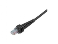 Honeywell RS232 AUX BLK RJ45 3.8M COILED, Sort, 3,8 m, RS-232, Aux, CE