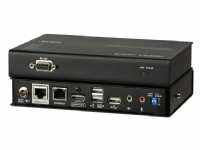 ATEN CE820, Sender og Mottaker, Koblet med ledninger (ikke trådløs), 150 m, Cat5e,Cat6,Cat6a, 4096 x 2160 piksler, Sort
