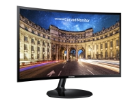 Samsung C27F390FHR - LED-skjerm - kurvet - 27 - 1920 x 1080 Full HD (1080p) @ 60 Hz - VA - 250 cd/m² - 3000:1 - 4 ms - HDMI, VGA - svart