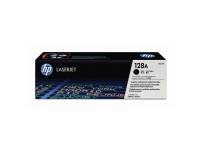 Lasertoner hp 128a ce320a, 2.000 sider, sort
