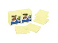 Post-it® Super Sticky Z-notes R330-12SSCY 76x76mm gul (12 stk.)