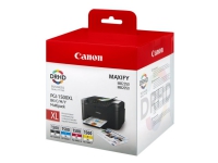 Canon PGI-1500XL C/M/Y/BK Multipack - Høy ytelse - svart, gul, cyan, magenta - original - blekkbeholder - for MAXIFY MB2050, MB2150, MB2155, MB2350, MB2750, MB2755