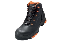 Uvex 65032, Unisex, Voksen, Vernestøvler, Oransje, Sort, ESD, S3, SRC, Lisselukking