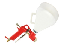Silver Plaster gun plastic (10521)