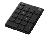 Microsoft Number Pad - Tastegruppe - trådløs - Bluetooth 5.0 - matt svart