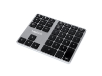 LogiLink ID0187, Bluetooth, Universell, 3.0+HS, 10 m, Aluminium, Svart, Aluminium