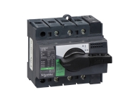 Schneider Electric 28904, Rullespaksbryter, 3P, Koblet med ledninger (ikke trådløs), Sort, Grå, IP40, Støvresistent