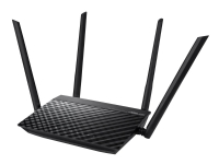 ASUS RT-AC51 - Trådløs ruter - 4-portssvitsj - 802.11a/b/g/n/ac - Dobbeltbånd