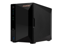 ASUSTOR Drivestor 2 Pro AS3302T - NAS-server - 2 brønner - SATA 6Gb/s - RAID 0, 1, JBOD - RAM 2 GB - 2.5 Gigabit Ethernet - iSCSI støtte