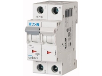 EATON Automatsikring, 2 Polet, 16A, B-Karakteristik, 10 kA, 230 V, bredde 2 moduler