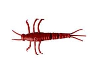 SG LB 3D PVC Mayfly 50mm Red 8pcs