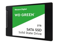 WD Green SSD WDS200T2G0A - Solid State Drive - 2 TB - intern - 2.5 - SATA 6Gb/s