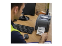 Brother TD-4520TN - Etikettskriver - direktetermisk / termisk overføring - Rull (11 cm) - 300 x 300 dpi - inntil 127 mm/sek - USB 2.0, LAN, USB-vert, RS232C