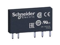 Stikbensrelæ 1C/O 6A, AgSnO2 kontaktsæt for 12-24V sokkel for 24V AC/DC forsyning