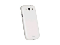 Krusell ColorCover - Beskyttende deksel for mobiltelefon - metallisk hvit - for Samsung Galaxy S III
