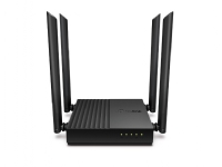 TP-LINK Archer C64, Wi-Fi 5 (802.11ac), Dobbelbånd (2.4 GHz / 5 GHz), Ethernet/bredbåndsforbindelse, Sort, Frittstående router