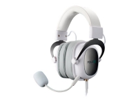 Fourze GH500 Gaming - Hodesett - full størrelse - kablet - USB, 3,5 mm jakk - lydisolerende - hvit