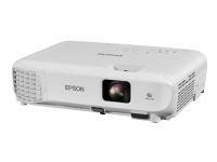 Epson EB-E01 - 3 LCD-projektor - portabel - 3300 lumen (hvit) - 3300 lumen (farge) - XGA (1024 x 768) - 4:3
