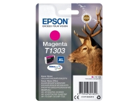 Epson Stag Singlepack Magenta T1303 DURABrite Ultra Ink, Høyt (XL) utbytte, Pigmentbasert blekk, 10,1 ml, 600 sider, 1 stykker