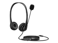 HP G2 - Hodesett - on-ear - kablet - 3,5 mm jakk - skyggesvart - for HP 245 G9, 255 G9, 256 G8 EliteBook 64X G9, 65X G9 Pro x360 ProBook 445 G9, 45X G9