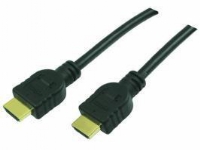 LogiLink High Speed with Ethernet - HDMI-kabel med Ethernet - HDMI hann til HDMI hann - 15 m