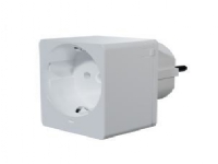 Qubino Smart Plug - Smartplugg - trådløs - Z-Wave - 868.4 MHz - hvit