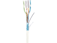 Datakabel NETCONNECT kat 5e F/UTP (4x2xAWG24) 305 m tromle, farve: hvid, CPR klasse: Dca s2-d1-a1 - (305 meter)