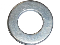 Dresselhaus 4001796241369, Flat skive, Galvanisert stål, Sink, Rund, 2,5 mm, 1,5 cm