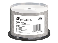 Verbatim DataLifePlus Professional - 50 x CD-R - 700 MB 52x - bred termoskriveoverflate - spindel