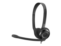 EPOS I SENNHEISER PC 5 CHAT - Hodesett - on-ear - kablet - 3,5 mm jakk