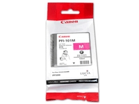 Canon LUCIA PFI-101 M - 130 ml - magenta - original - blekkbeholder - for imagePROGRAF iPF5000, iPF5100, iPF6000S, iPF6100, iPF6200