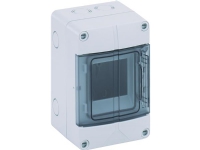 Gruppetavle AKE 03, 3 moduler HxBxD: 150x100x96 mm IP 55 polystyrol, lysegrå RAL 7035