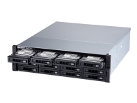 QNAP TS-H1677XU-RP - NAS-server - 16 brønner - kan monteres i rack - SATA 6Gb/s - RAID 0, 1, 5, 6, 10, 50, JBOD, 5 hot spare, 6 hot spare, 60, 10 hot spare, RAID TP - RAM 32 GB - Gigabit Ethernet / 10 Gigabit Ethernet - iSCSI støtte - 3U