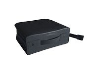 MediaRange - Lomme for CD/DVD-plater - 300 plater - syntetisk skinn - svart