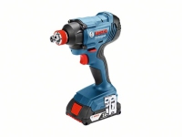 Bosch GDX 18V-180 Professional - Støtskiftenøkkel - trådløs - 1/4 hex socket, 1/2 firkantnøkkel - 180 N·m - uten batteri - 18 V - Uten batteri og opplader