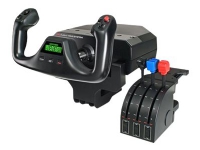 Logitech Flight Yoke System - Åk og gasspedal - kablet - for PC