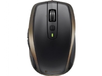 Logitech MX Anywhere 2 - Business Edition (Neutral emballage) - mus - højrehåndet - laser - 7 knapper - trådløs - Bluetooth, 2.4 GHz - trådløs modtager (USB) - sort